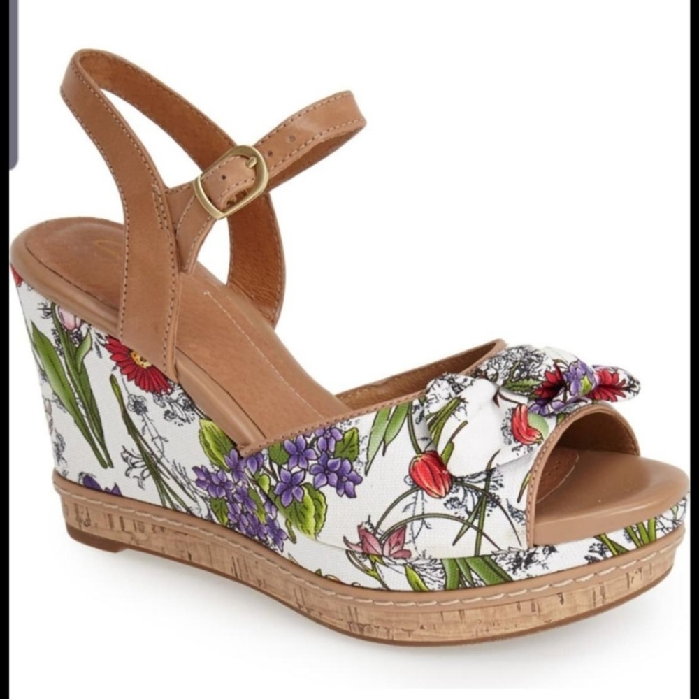 Amelia Joyce Platform Wedge Sandal